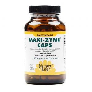 Comprar Country Life, Maxi-Zyme® - 120 Cápsulas Vegetarianas