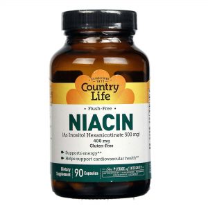 Comprar Country Life Lave grátis Niacina 90 Cápsulas