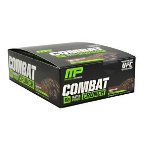 Comprar MusclePharm, Barras Crocantes Combate - Sabor Bolo de chocolate - 12 pacotes