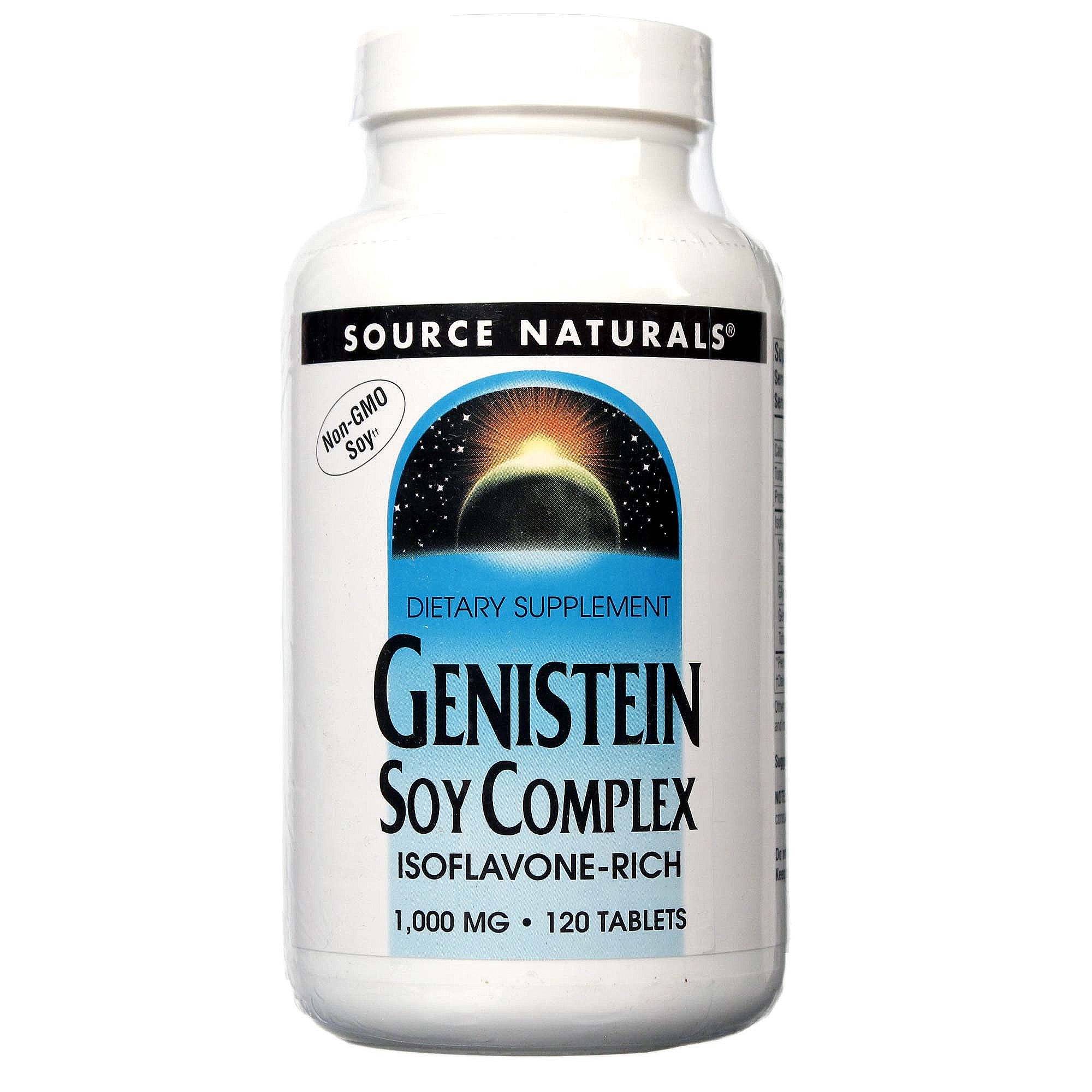 Comprar Source Naturals, Genisteína - 120 Tabletes