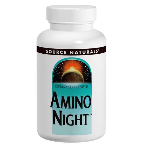 Comprar Source Naturals, Amino da Noite - 60 Tabletes