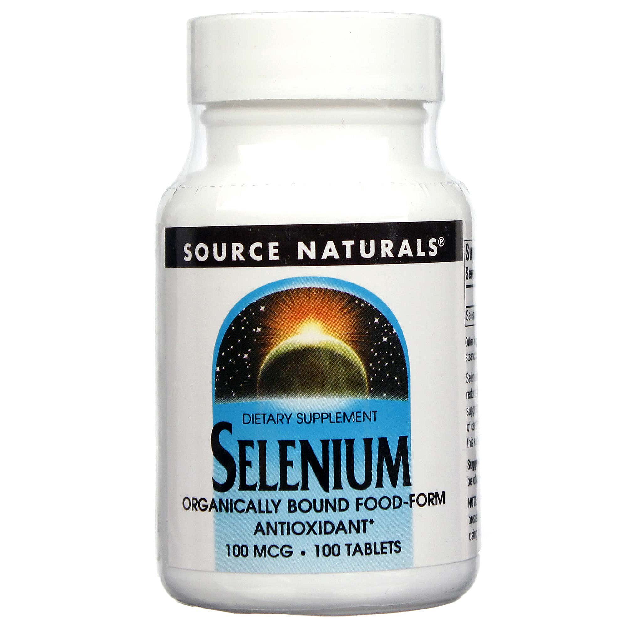 Comprar Source Naturals Selênio 100 mcg 100 Tabletes