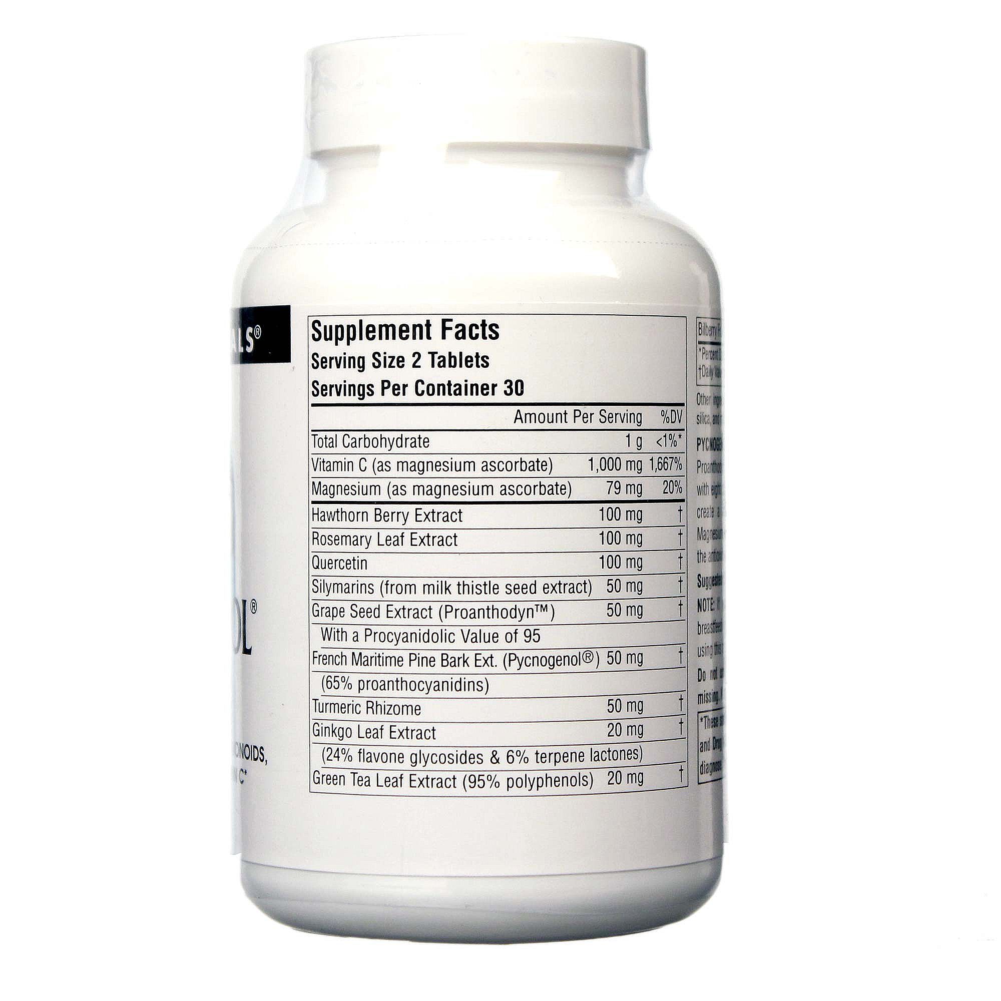 Comprar Source Naturals, Complexo Pycnogenol - 60 Tabletes - Imagem 2