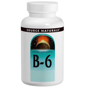Comprar Source Naturals, Vitamina B6 500 mg - 50 Tabletes