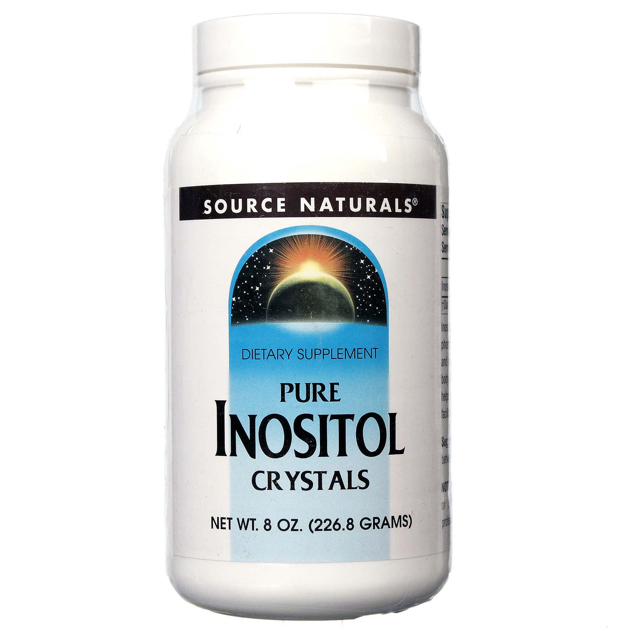 Comprar Source Naturals, Cristais de Inositol - 226.8 g