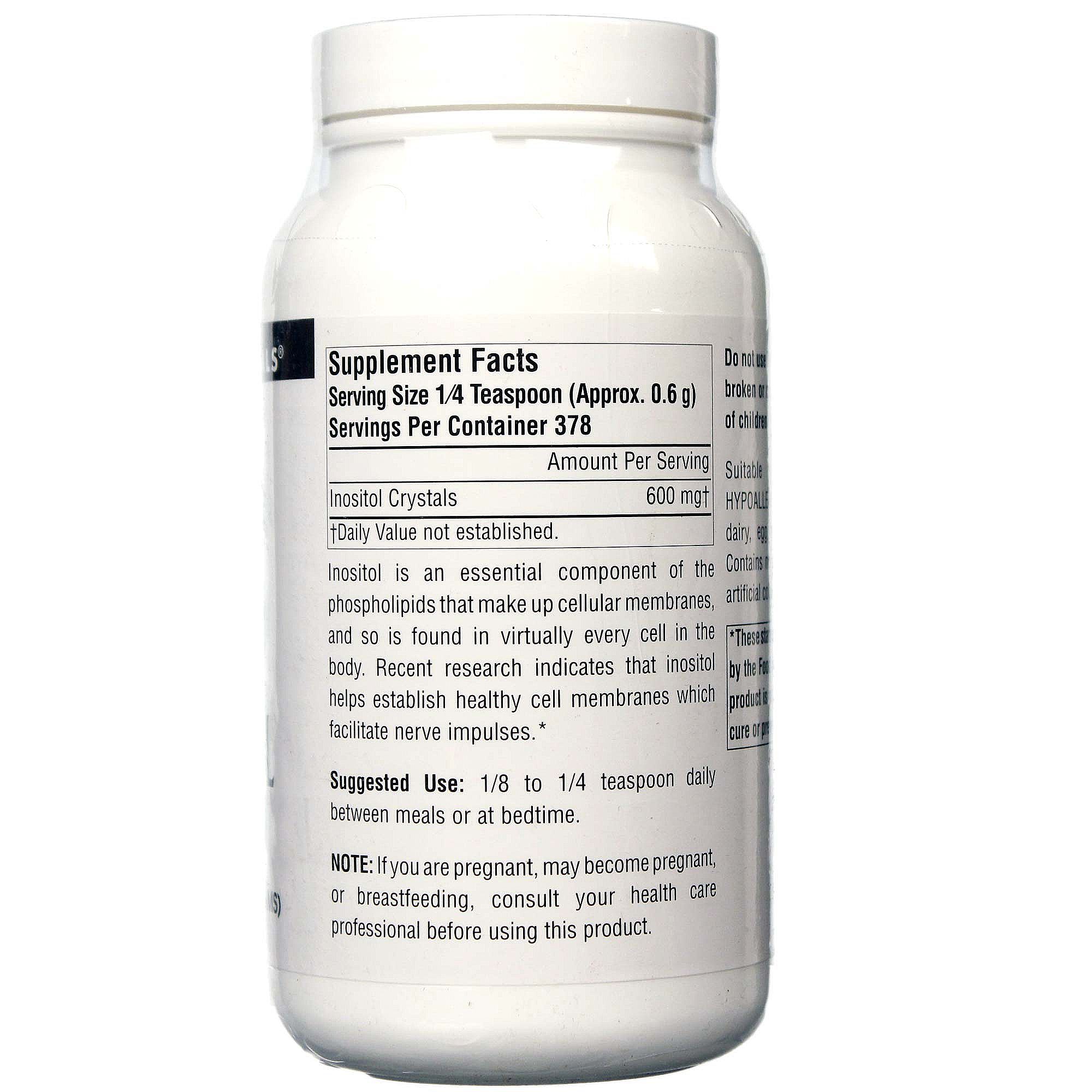 Comprar Source Naturals, Cristais de Inositol - 226.8 g - Imagem 2