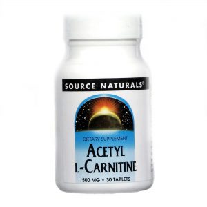 Comprar Source Naturals, Acetil L-Carnitina 500 mg - 30 Tabletes