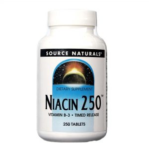 Comprar Source Naturals, Niacina 250mg - 250 Tabletes