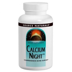 Comprar Source Naturals, Cálcio Noturno 300 mg - 120 Tabletes