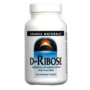 Comprar Source Naturals, D-ribose Suplemento Dietético - 60 Tabletes Mastigáveis