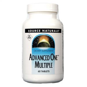 Comprar Source Naturals Pesquisa avançada One Múltiplas, ferro 60 Tabletes