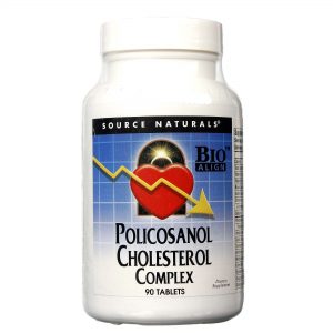 Comprar Source Naturals, Complexo Policosanol e Colesterol - 90 Tabletes