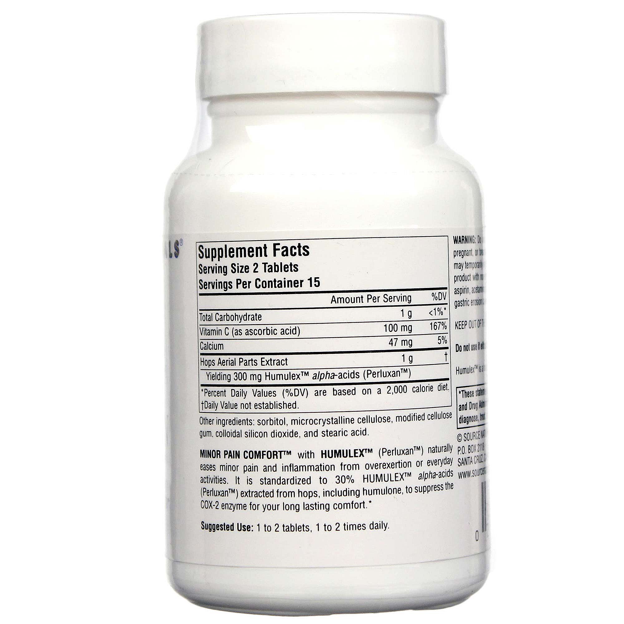 Comprar Source Naturals Menores Dor Conforto 30 Tabletes - Imagem 2