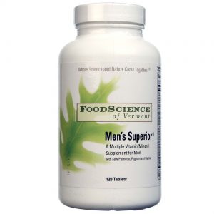 Comprar Food Science of Vermont, Men's Superior® Multivitaminas e Minerais - 120 Tabletes