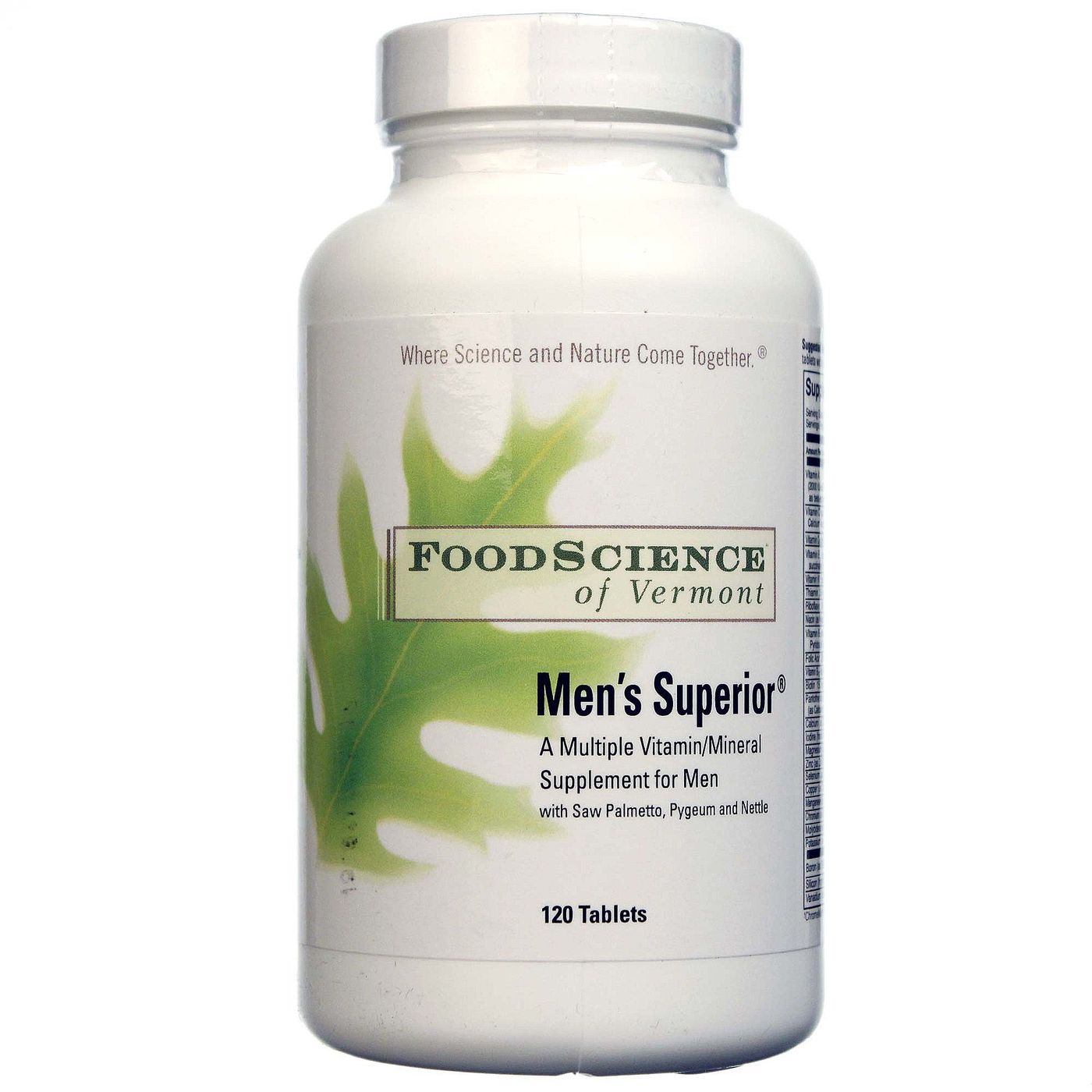 Comprar Food Science of Vermont, Men's Superior® Multivitaminas e Minerais - 120 Tabletes