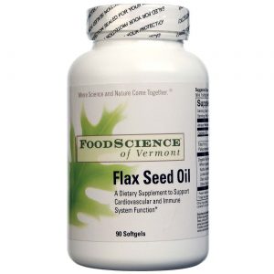 Comprar Food Science of Vermont, Óleo de Semente de Linhaça - 90 Cápsulas em gel
