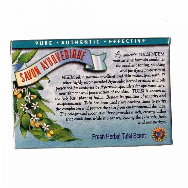 Comprar Auromere, Sabão em Barra Ayurvédico Tulsi Neem - 78g - Imagem 4