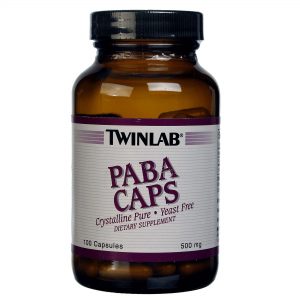 Comprar Twinlab, PABA 500 mg - 100 Cápsulas