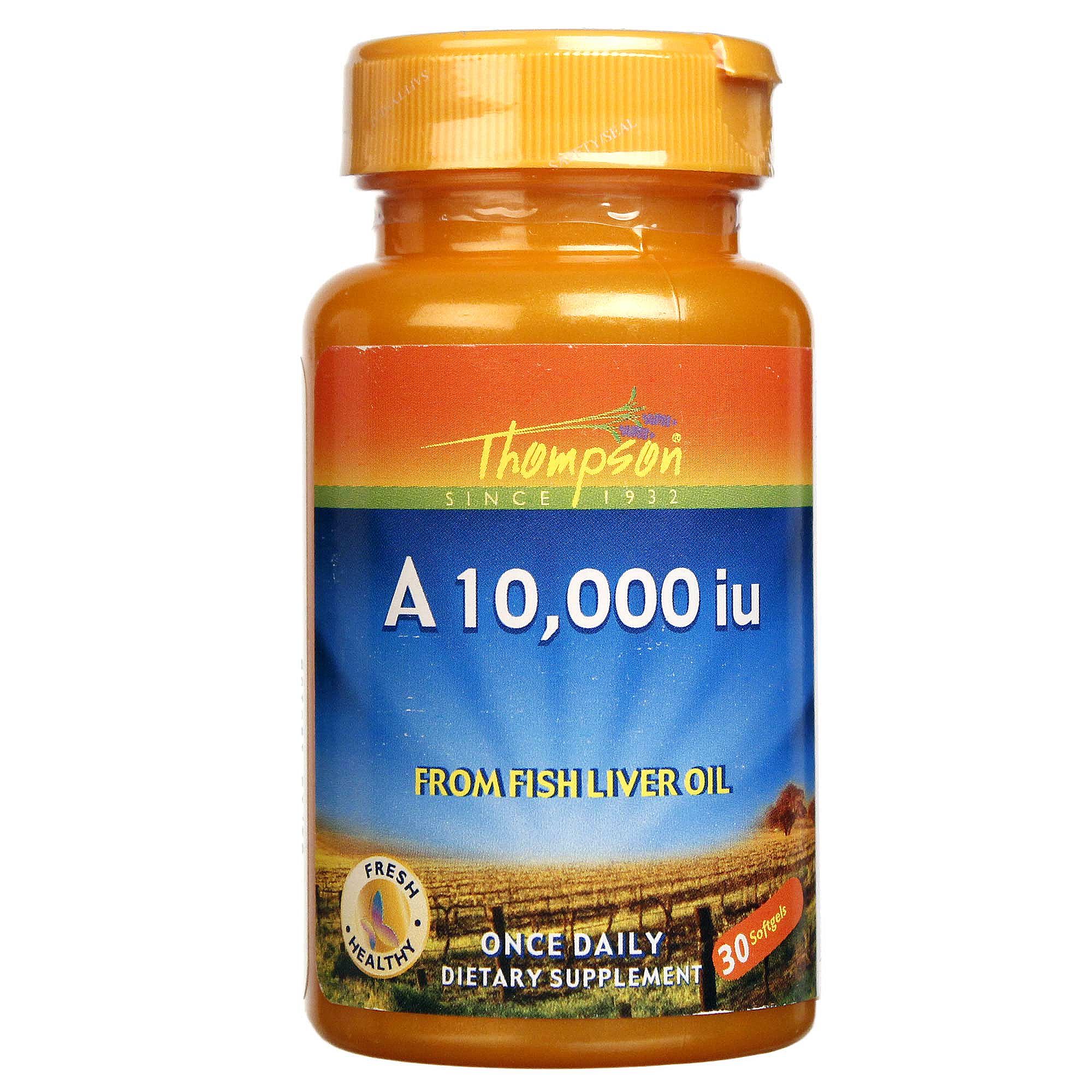 Comprar Thompson, Vitamina A 10.000 UI - 30 Cápsulas de gel