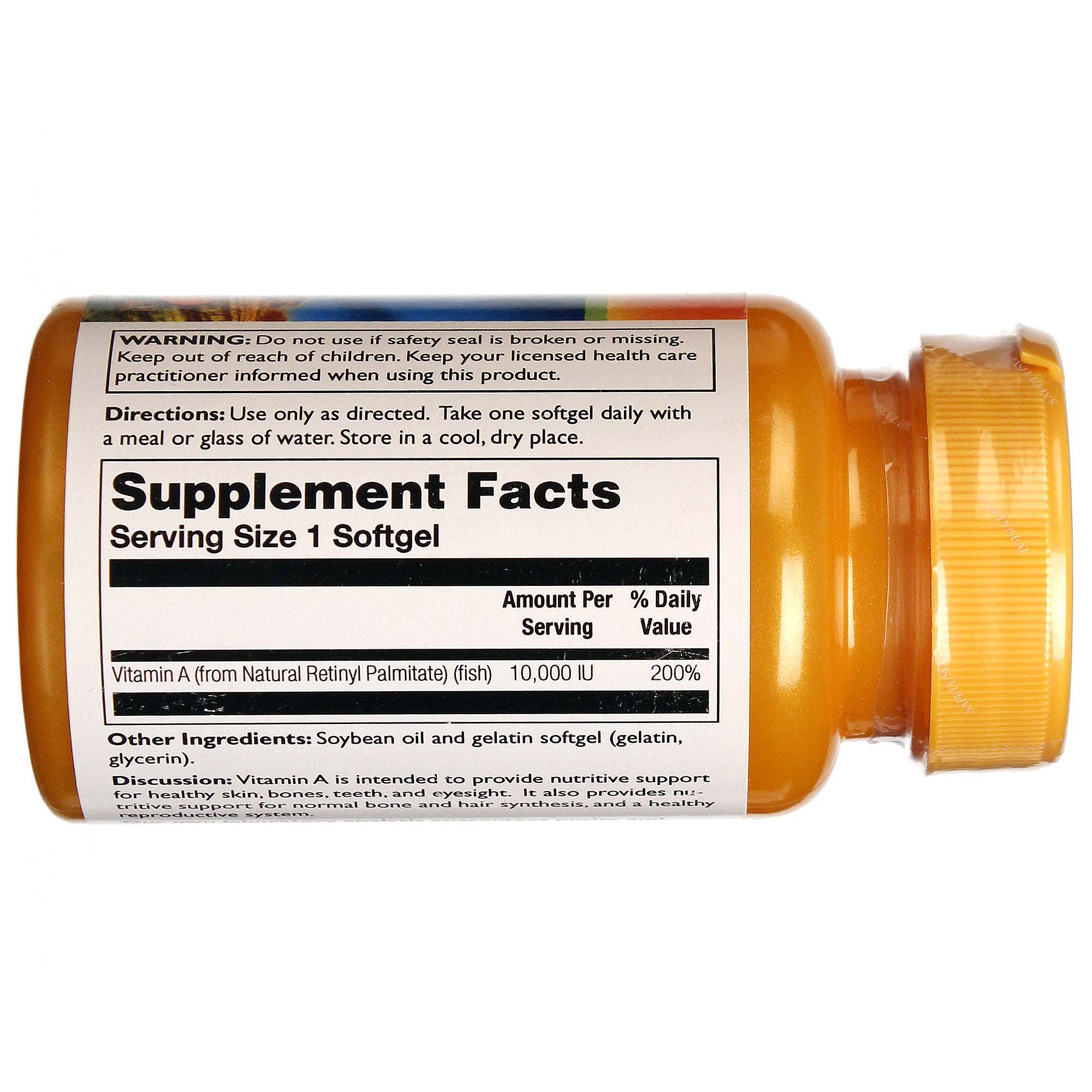 Comprar Thompson, Vitamina A 10.000 UI - 30 Cápsulas de gel - Imagem 2