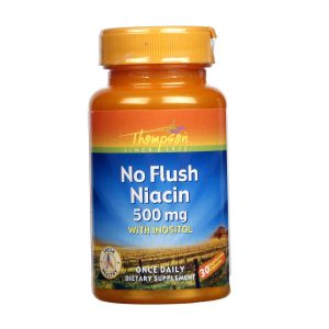 Comprar Thompson Não niacina flush 500 mg 30 Cápsulas Vegetarianas