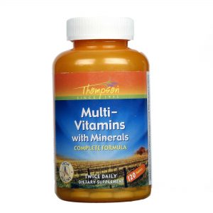 Comprar Thompson Multi-vitaminas com minerais 120 Tabletes