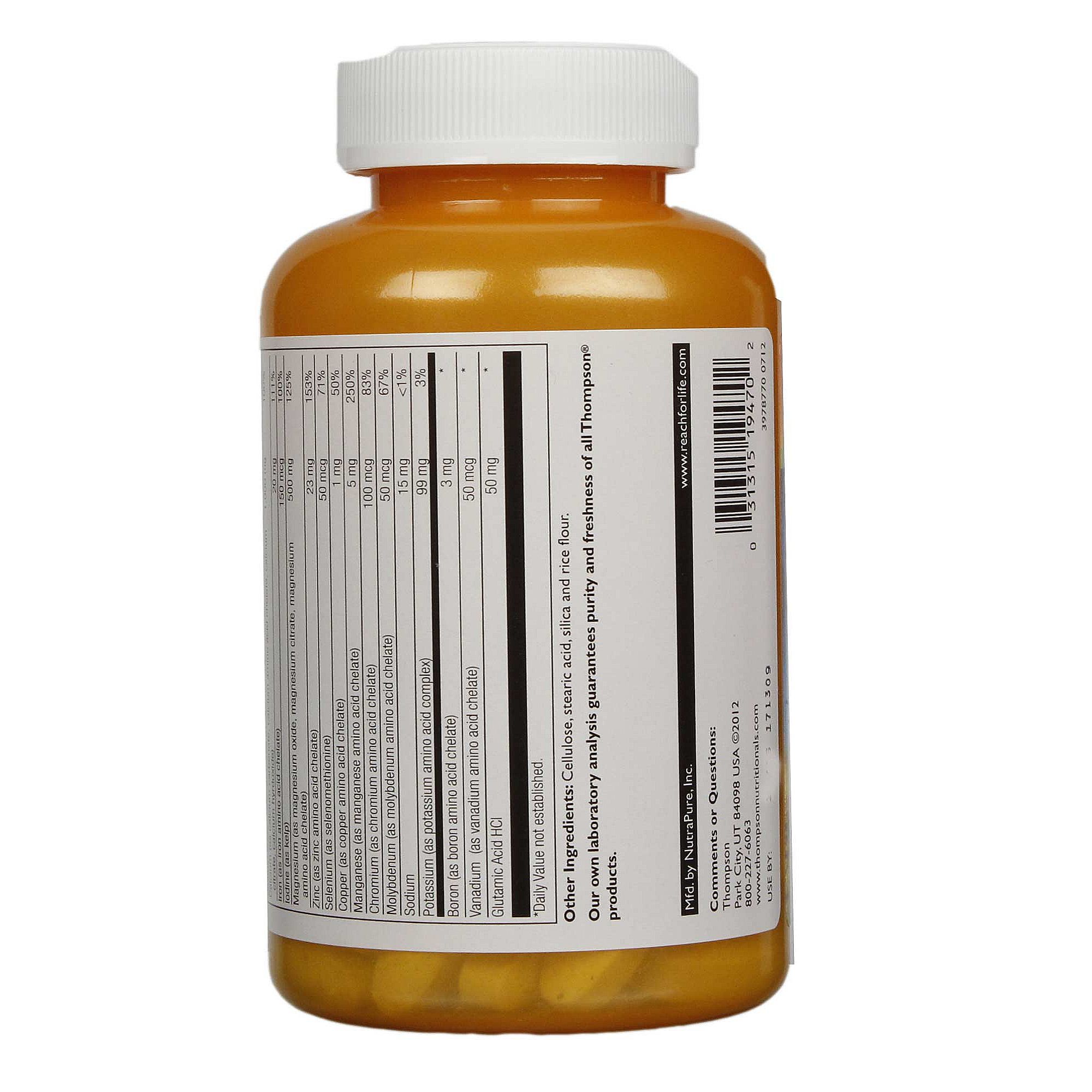Comprar Thompson, Complexo Mineral - 100 Tabletes - Imagem 3