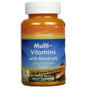 Comprar Thompson Multi-vitaminas com minerais 60 Tabletes