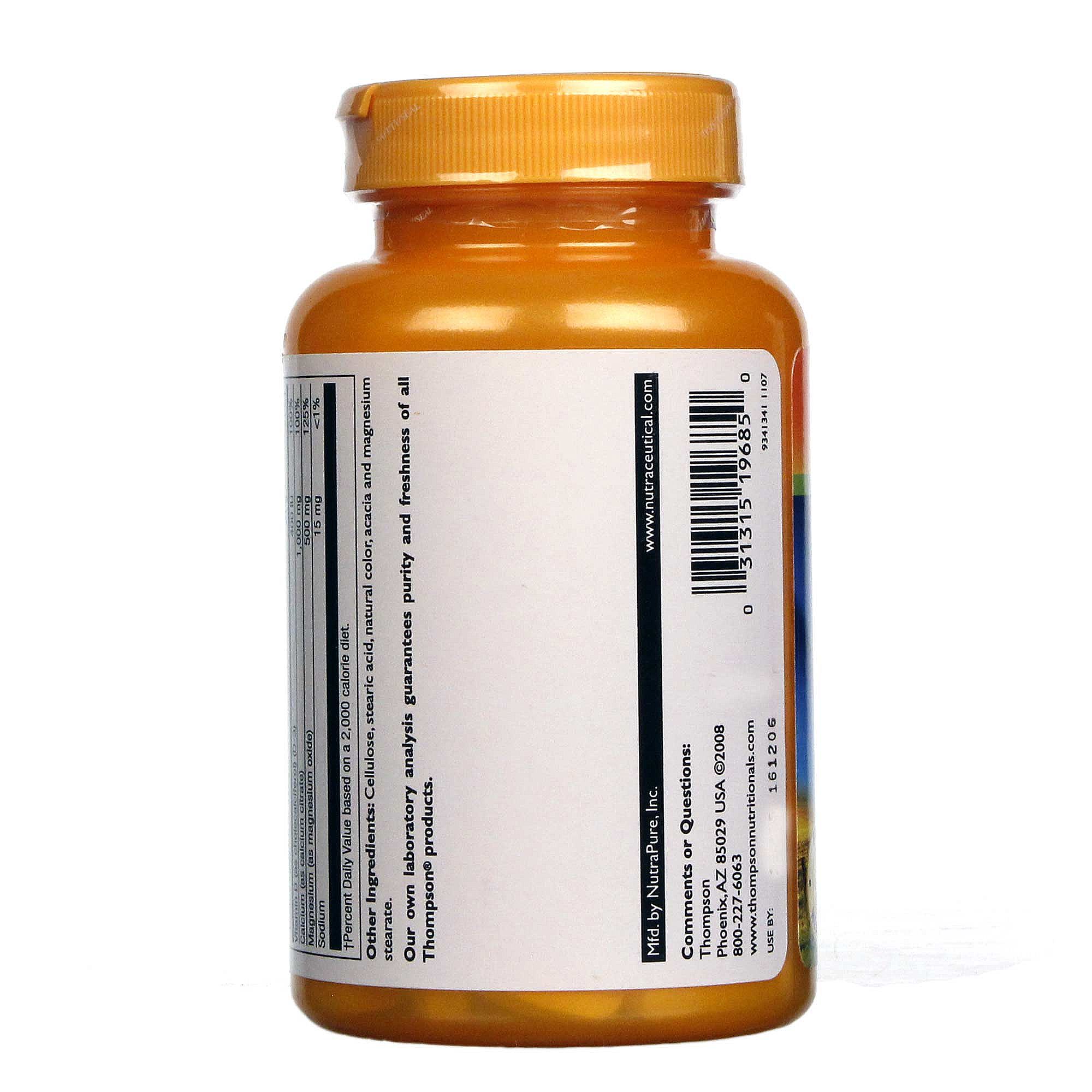 Comprar Thompson Cal-Citrato 250 mg 120 Tabletes - Imagem 3