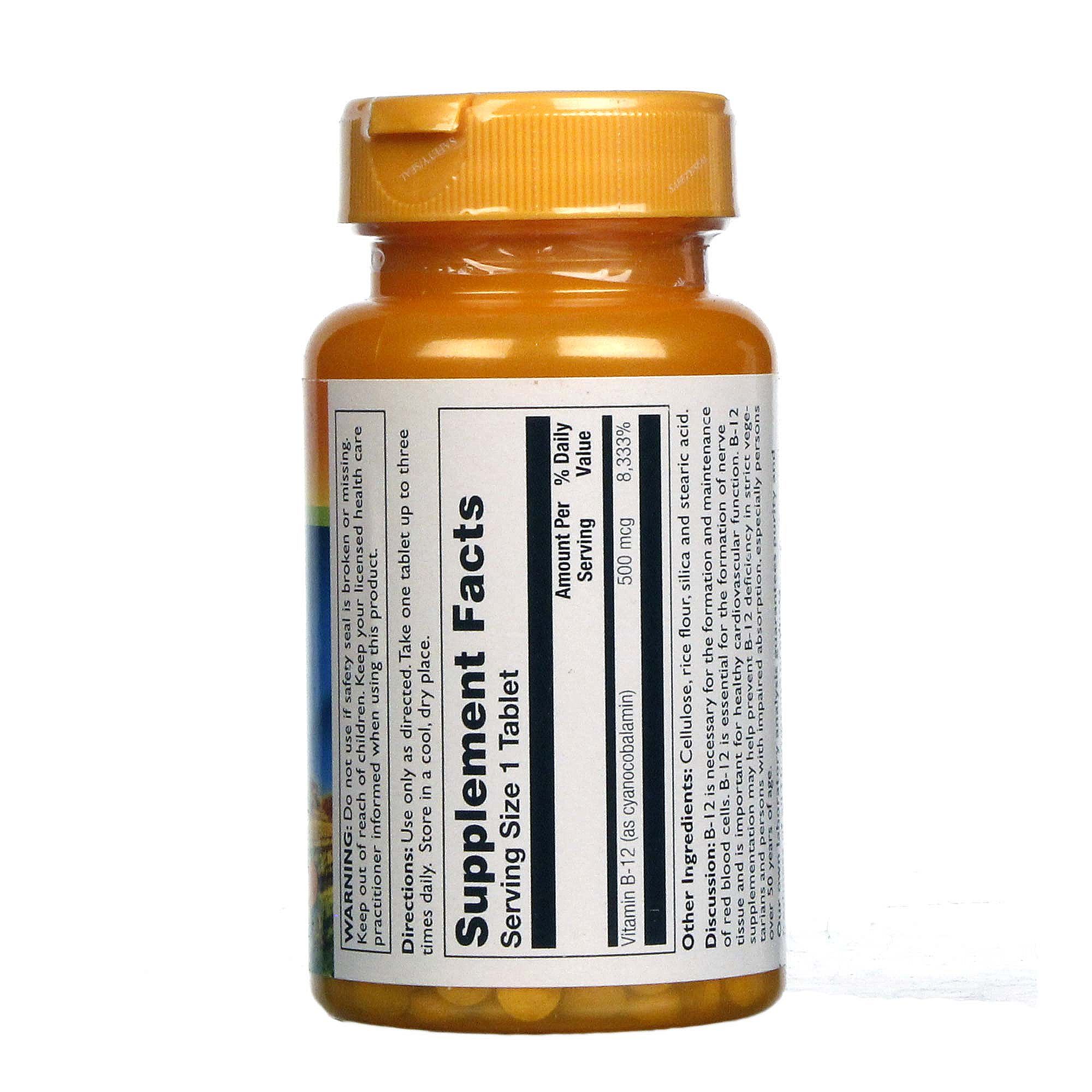 Comprar Thompson B12 500 mcg 90 Tabletes - Imagem 2