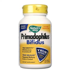Comprar Nature's Way, Probiótico Primadophilus Bifidus - 180 Cápsulas Vegetarianas