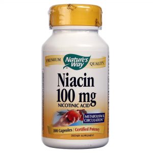 Comprar Nature's Way, Niacina 100mg - 100 Cápsulas