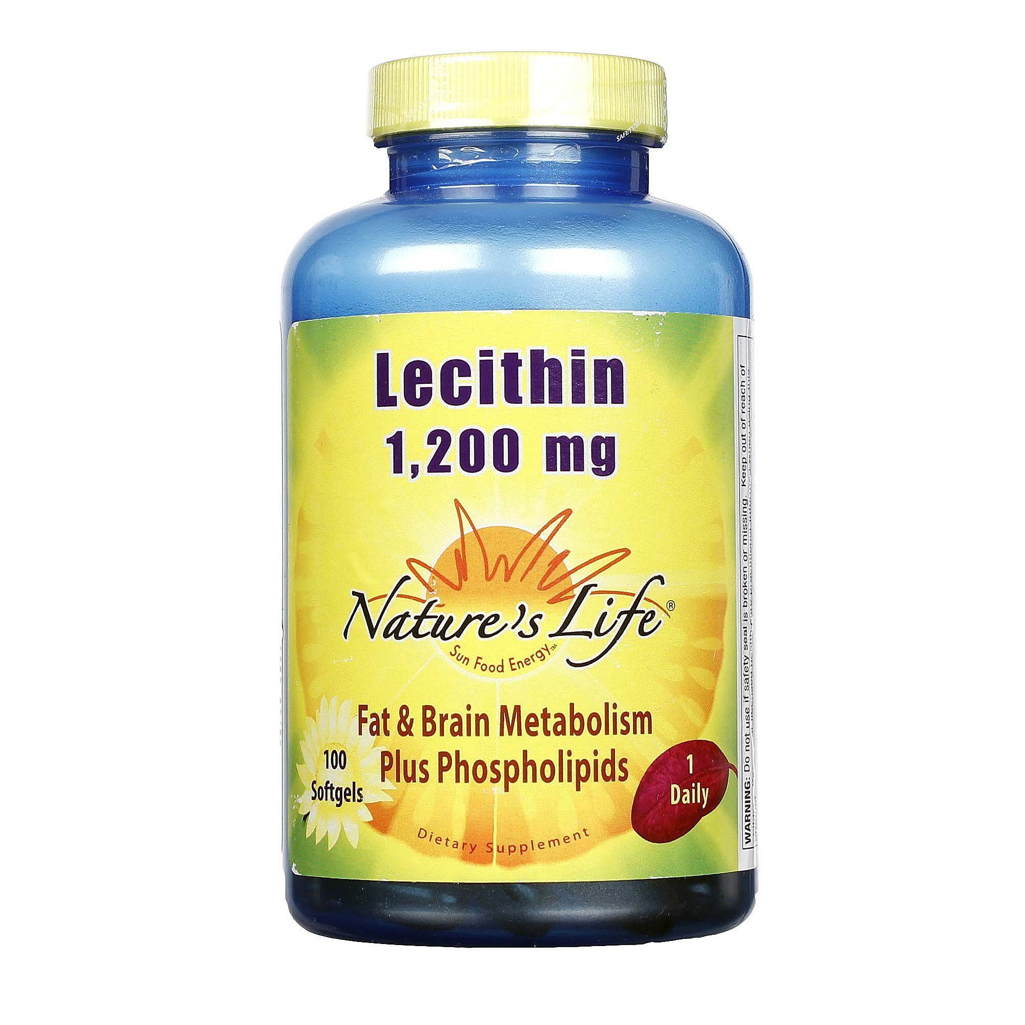 Comprar Nature's Life, Lecitina 1.200 mg - 100 Cápsulas