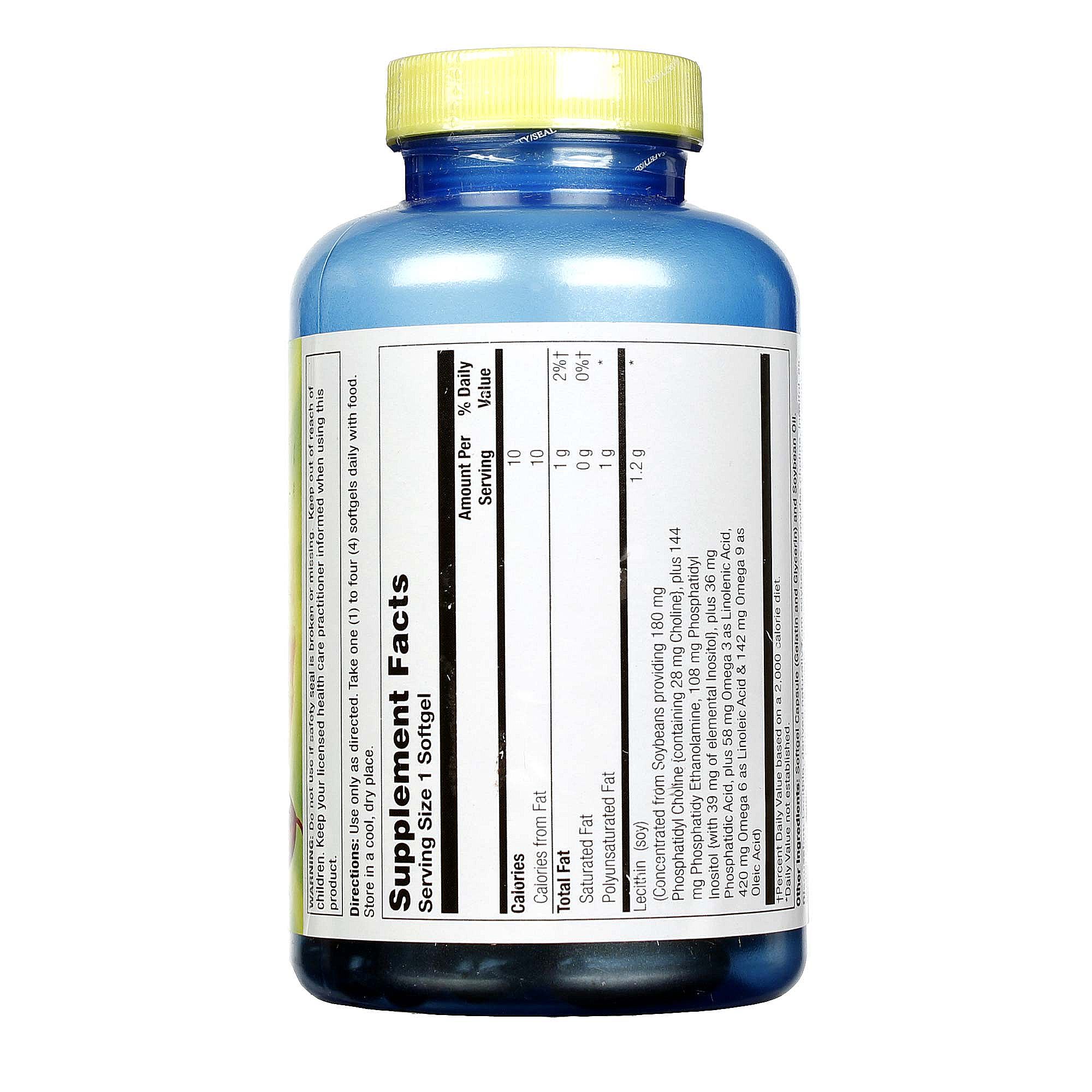 Comprar Nature's Life, Lecitina 1.200 mg - 100 Cápsulas - Imagem 2