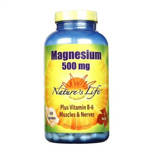 Comprar Nature's Life, Magnésio 500 mg - 250 Cápsulas