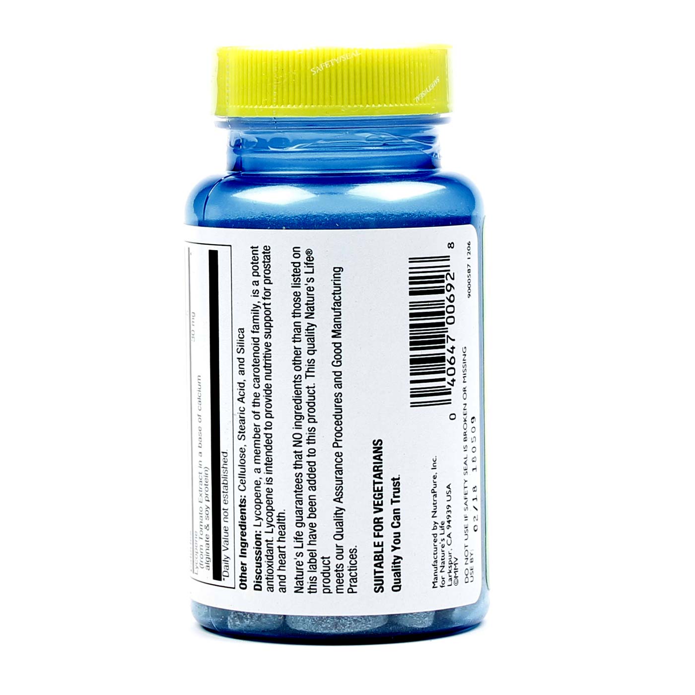 Comprar Nature's Life, Licopeno 30mg - 30 Tabletes - Imagem 3