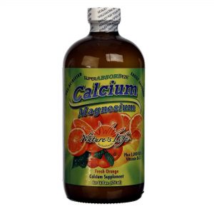 Comprar Nature's Life, SuperABSORBeze® Cálcio Magnésio, Laranja - 474 ml