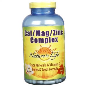 Comprar Nature's Life, Complexo Cálcio, Magnésio e Zinco - 360 Cápsulas