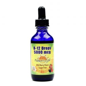 Comprar Nature's Life, Vitamina B-12 5000 mcg, Frutos Silvestres - 60 ml
