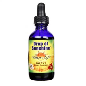 Comprar Nature's Life, Gota de Sol 5.000 UI - Sem Sabor - 2 fl oz (60mL)