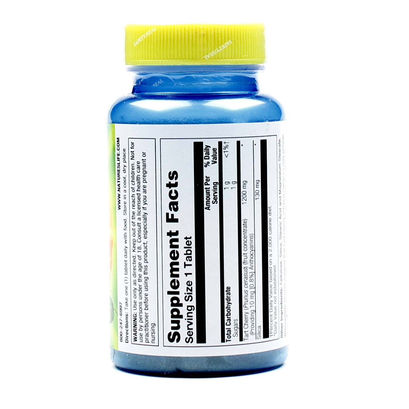Comprar Nature's Life Tart Cherry 1.200 mg 30 Tabletes - Imagem 2