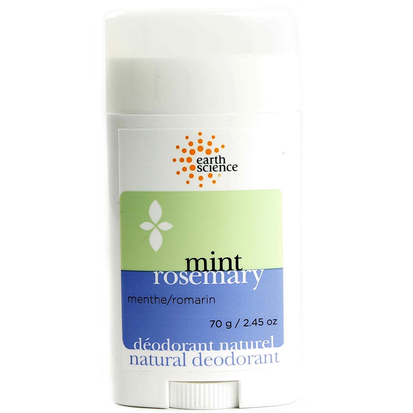 Comprar Earth Science, Desodorante Natural - Alecrim Hortelã - 2,5 onças (70g)