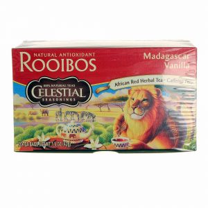Comprar Celestial Seasonings, Chá Vermelho Rooibos, Baunilha Madagascar - 20 Saquinhos