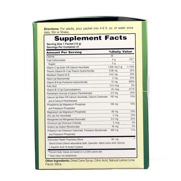 Comprar American Health, Ester-C 1000 mg - Efervescentes Sabor Lima-Limão - 21 Pacotes - Imagem 4