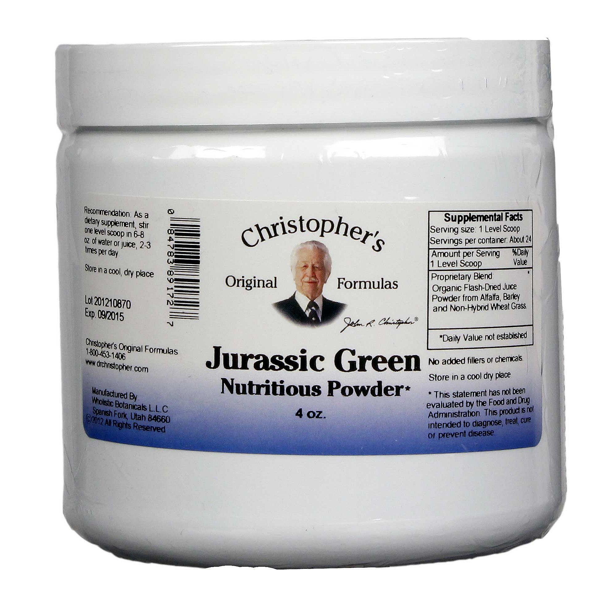 Comprar Dr. Christophers, Pó Verde Jurássico - 4 oz