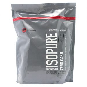 Comprar Nature's Best, Proteína Isopure Zero Carb, Sabor Creme de Morango - 453 g (1 lb)