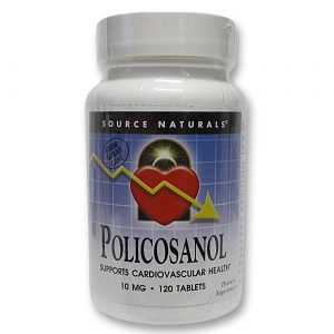 Comprar Source Naturals, Policosanol 10 mg - 120 Tabletes