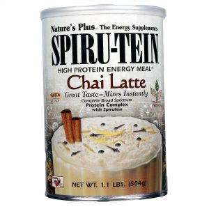 Comprar Nature's Plus, Proteína Spiru-Tein®, Chai Latte - 504 g