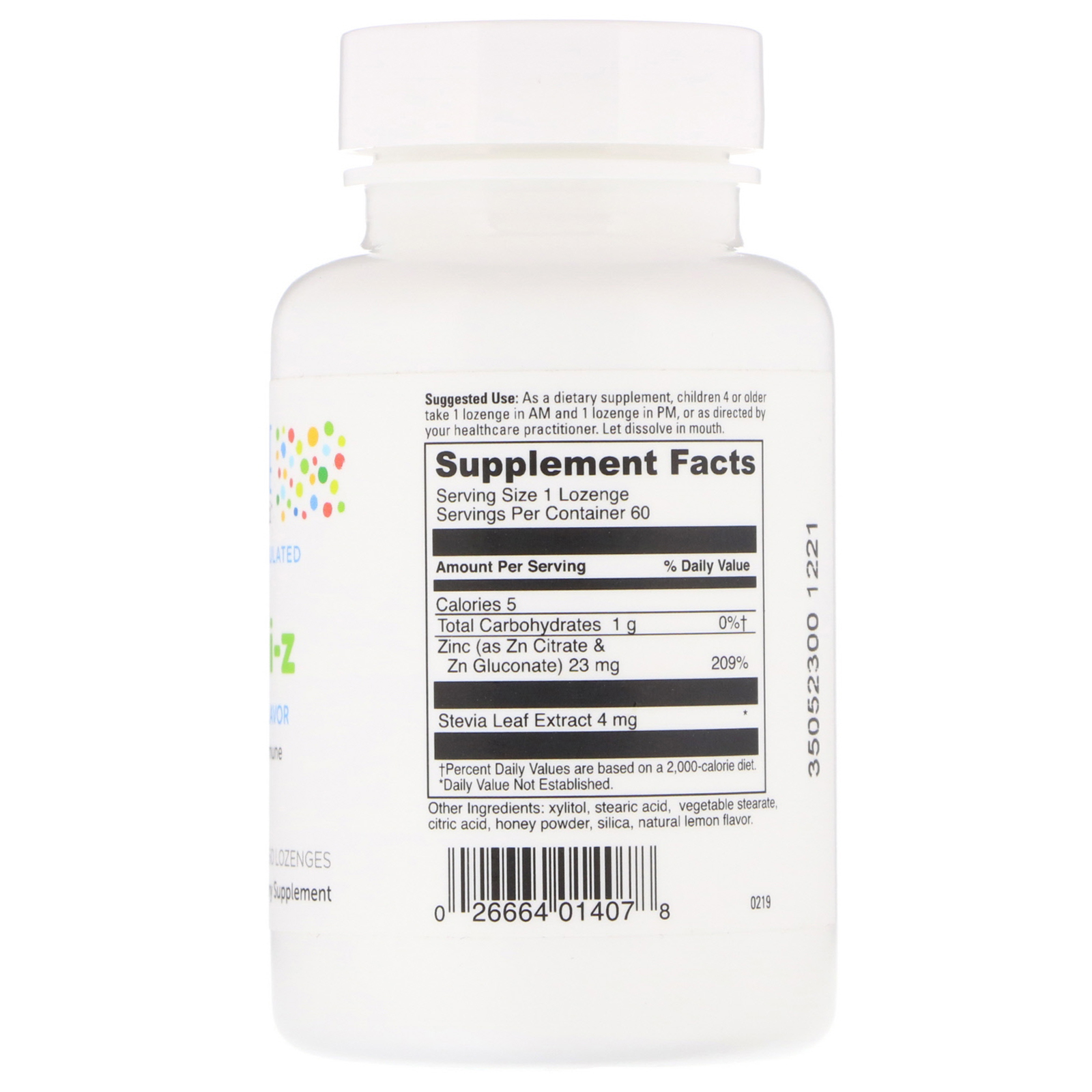 Comprar Little DaVinci, Immuni-Z, Natural Lemon Flavor, 60 Lozenges - Imagem 2