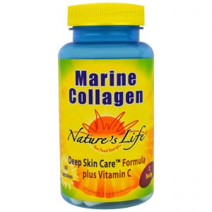Comprar Nature's Life, Colágeno Marinho, 60 Cápsulas